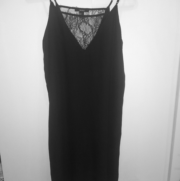 lined slip dress